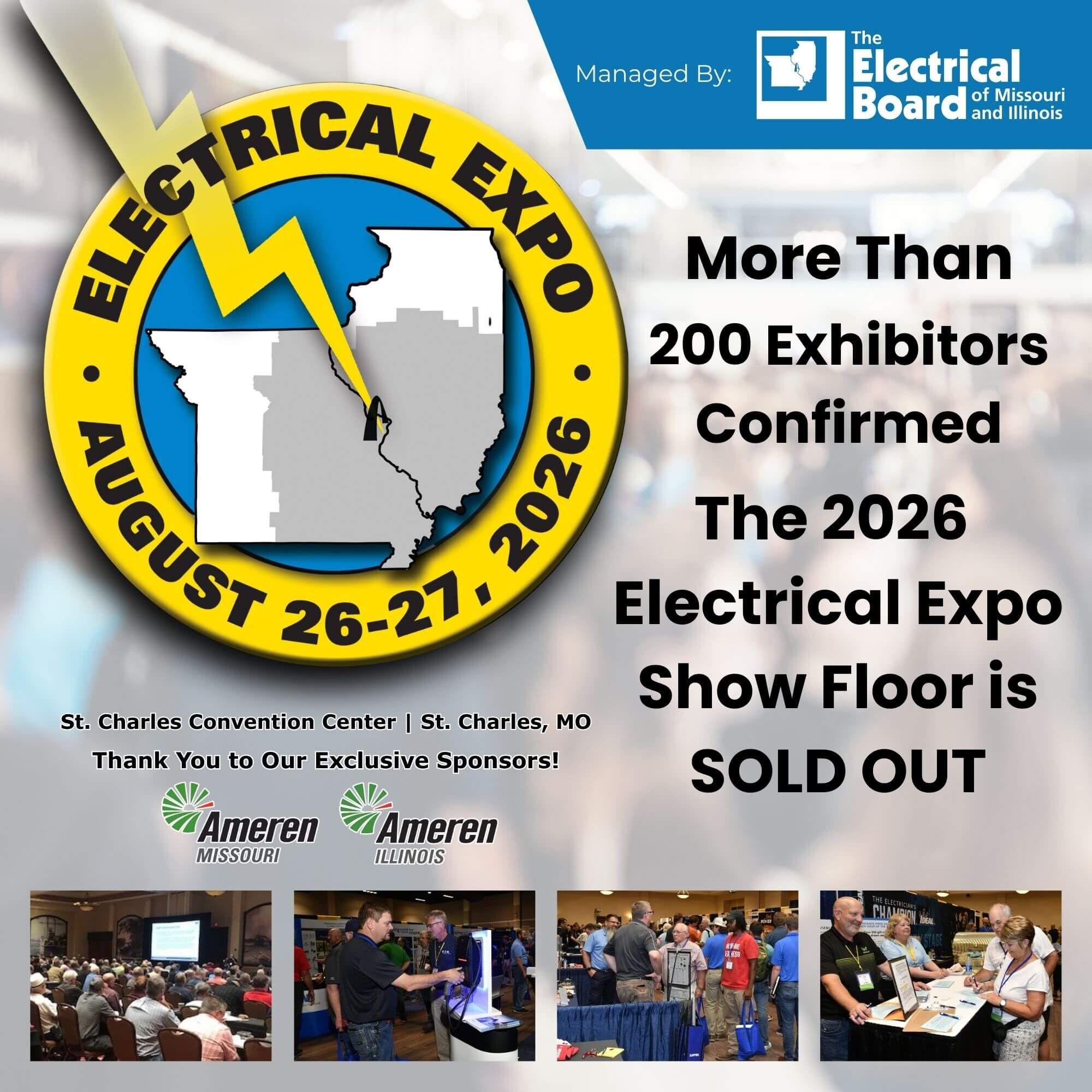 Over 200 exhibitors